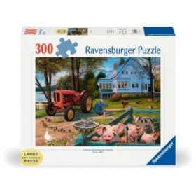 Puzzle viata la tara 300 piese mari